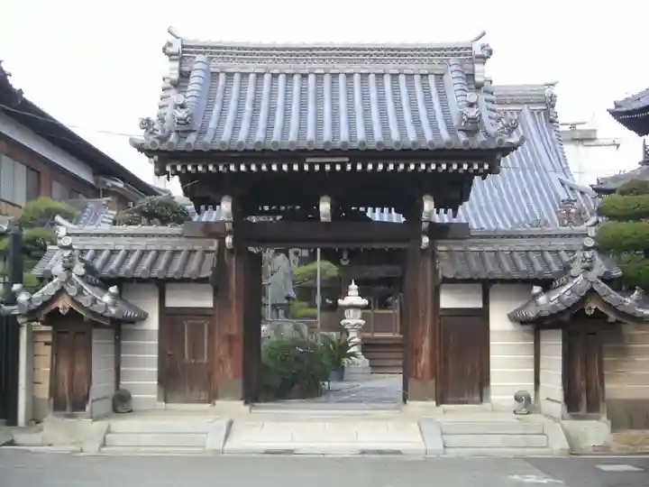 徳證寺の山門・神門