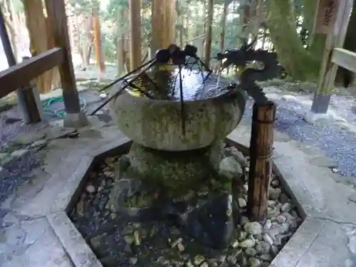 福王神社の手水舎
