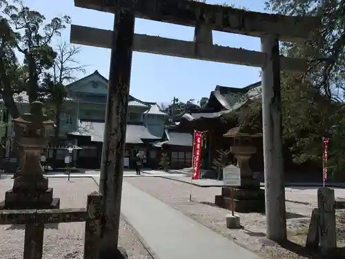 松江神社の鳥居