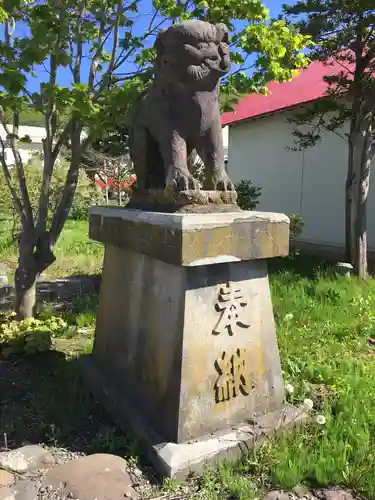 落部八幡宮の狛犬