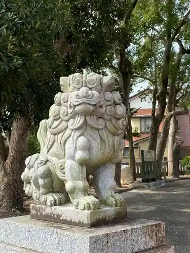 玉前神社の狛犬