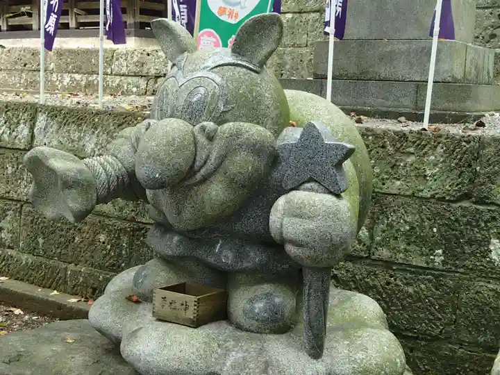 下野 星宮神社の狛犬