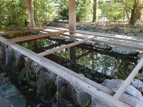 伊勢神宮外宮（豊受大神宮）の手水舎