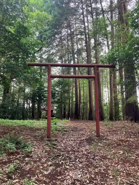 太夫塚淡島神社の鳥居