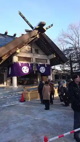 帯廣神社の本殿