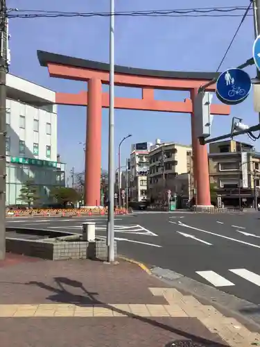 豊國神社の鳥居