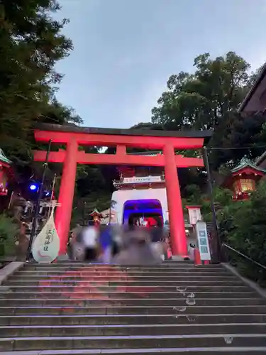 江島神社の鳥居