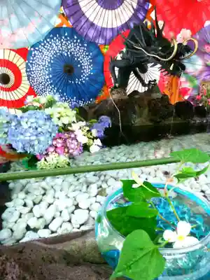 虻田神社の手水舎