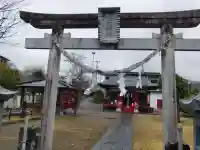 正一位稲荷神社の鳥居
