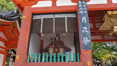 八坂神社(祇園さん)の像