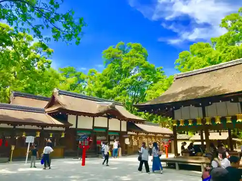 河合神社（鴨川合坐小社宅神社）の景色