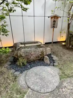 ギンザコマツ三輪神社の手水舎