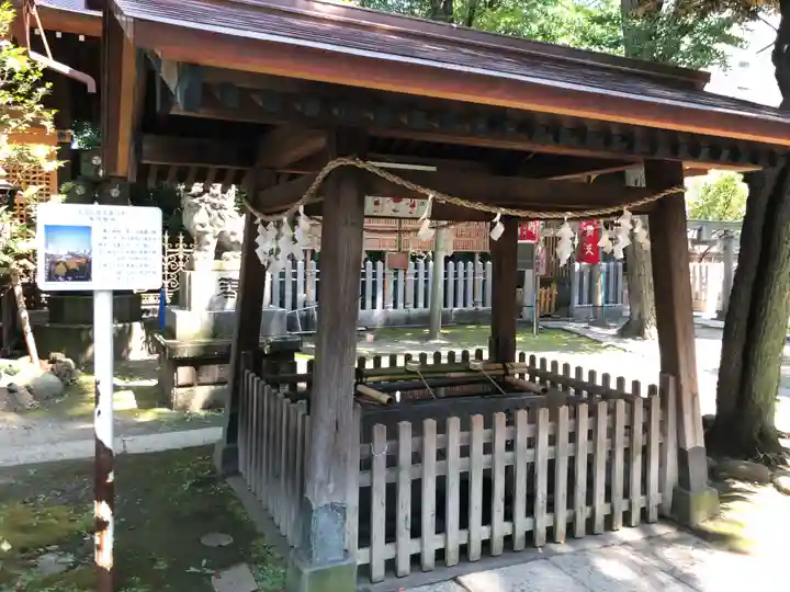 仲町氷川神社の手水舎
