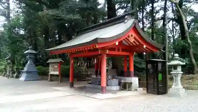 鹿島神宮の手水舎