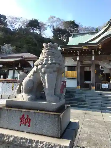 本牧神社の狛犬