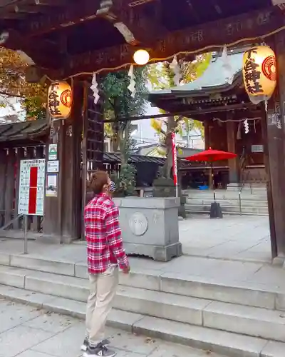 下谷神社の山門・神門