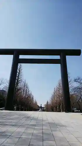 靖國神社の鳥居