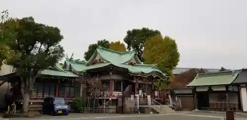 諏訪神社の本殿・本堂