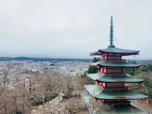 新倉富士浅間神社(山梨県)