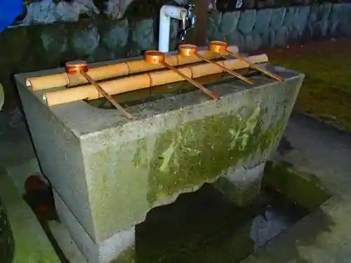 加茂神社の手水