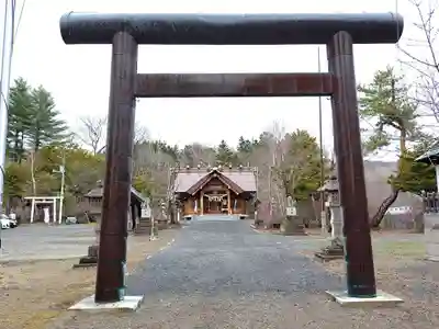 留辺蘂神社の鳥居