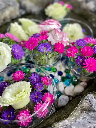 伊達神社の手水舎