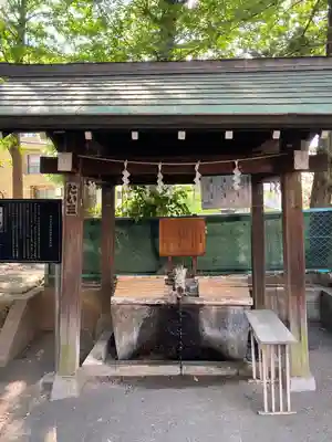 諏訪神社の手水舎