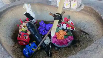 三輪神社の手水舎