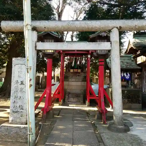 高円寺天祖神社の鳥居