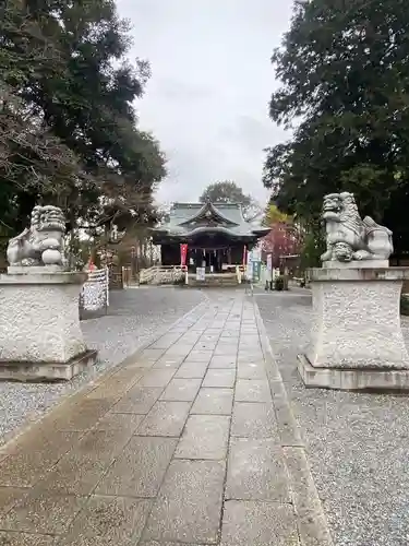 東沼神社の狛犬