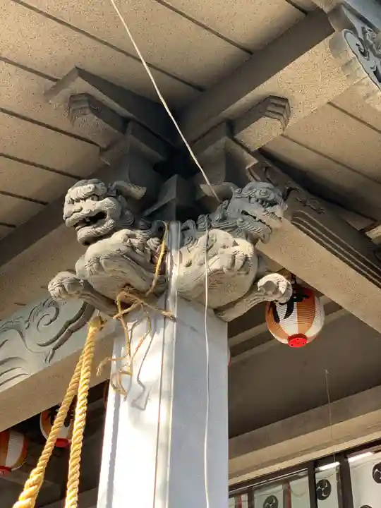 井河麻神社の芸術