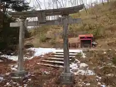 富士浅間神社の鳥居