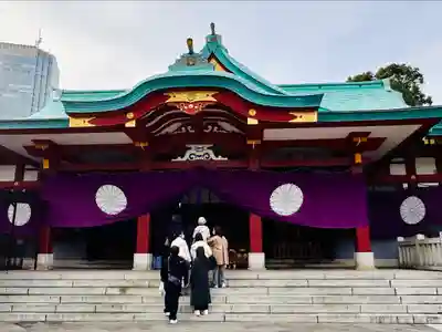 日枝神社の本殿・本堂