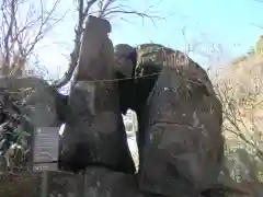 筑波山神社 女体山御本殿の周辺