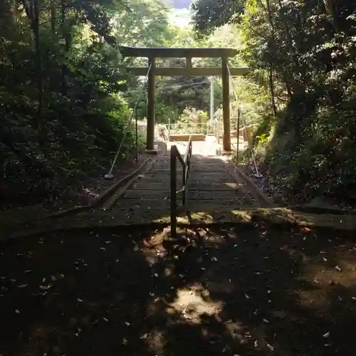 鉢形鷲神社の鳥居