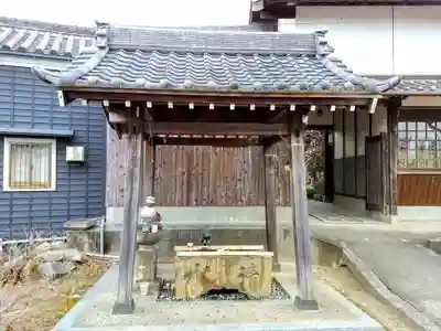 傳宗院の手水舎