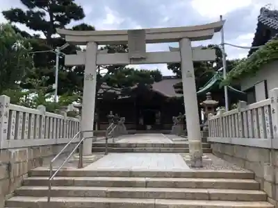舞子六神社/まいこむの宮の鳥居