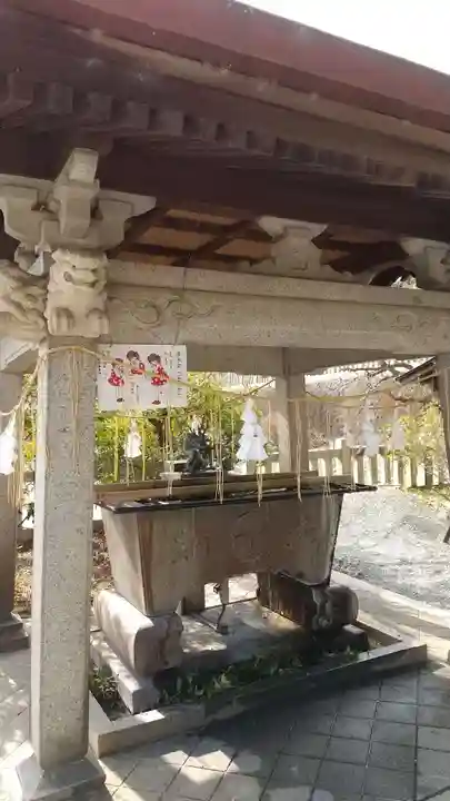 八雲神社(緑町)の手水舎