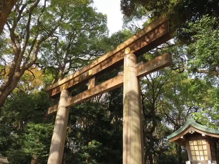 明治神宮の鳥居