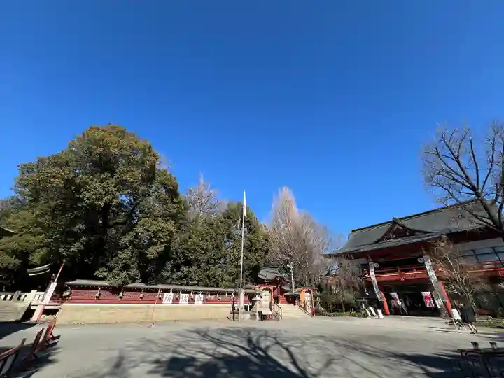 秩父神社の庭園