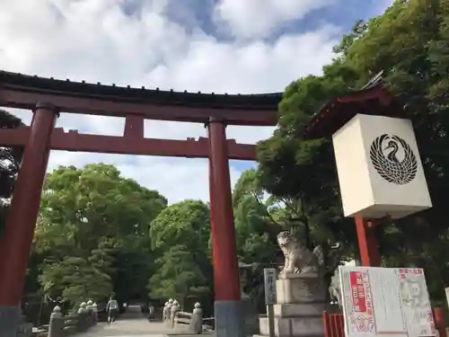 平塚八幡宮の鳥居