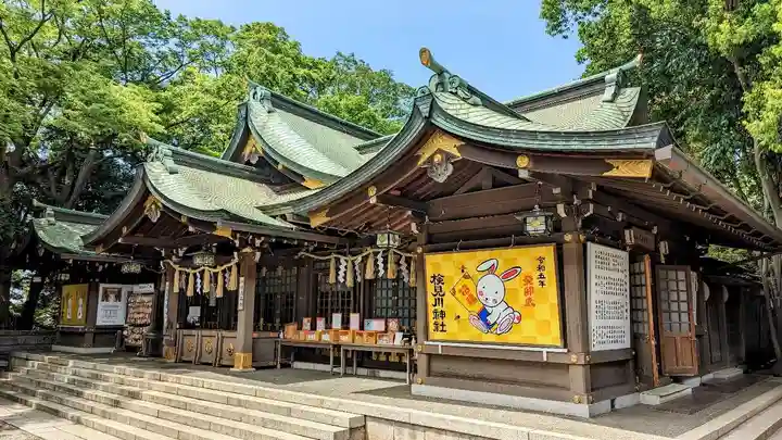 検見川神社の本殿・本堂