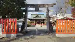 雷電神社の鳥居