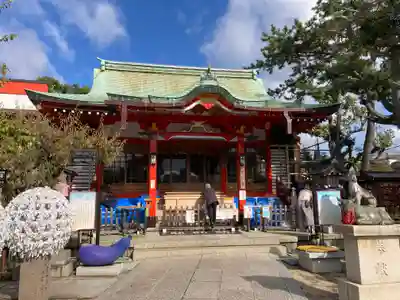 綱敷天満宮の本殿・本堂