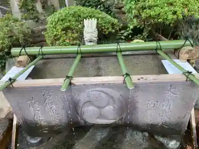江島神社の手水舎