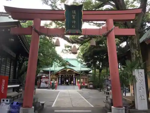 須賀神社の鳥居