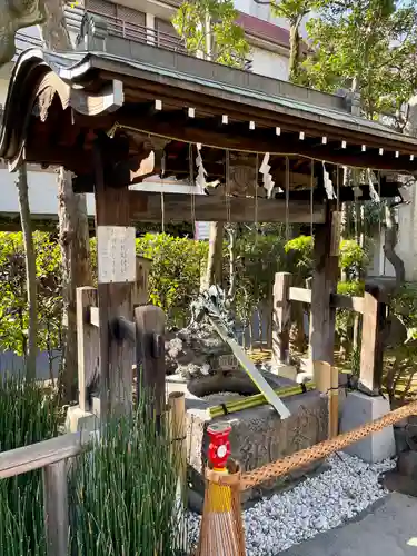 高木神社の手水舎