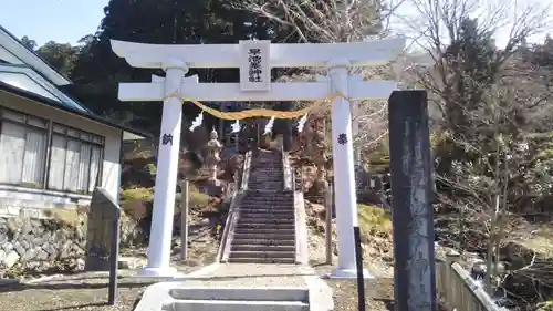 早池峯神社の鳥居