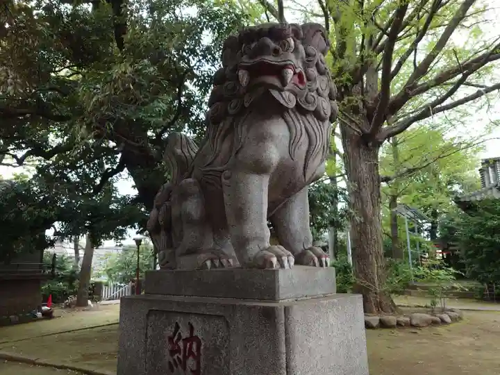 長崎神社の狛犬