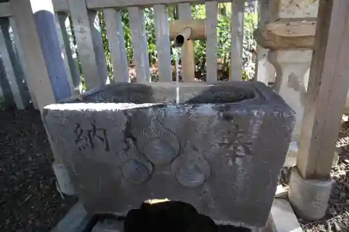 荻窪八幡神社の手水